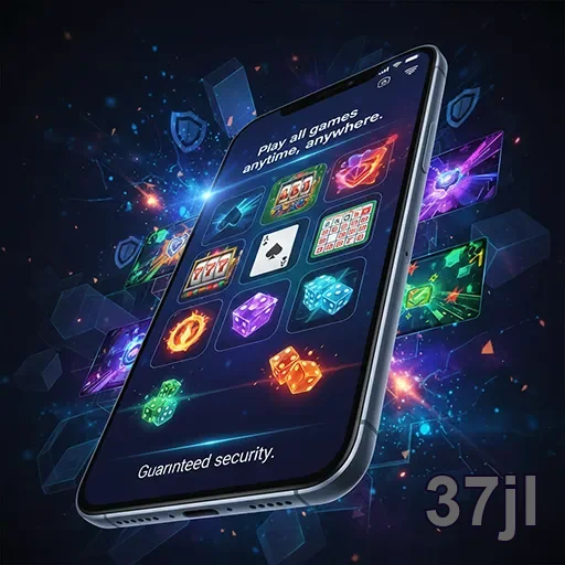 Mobile player enjoying casino games on 37jl app